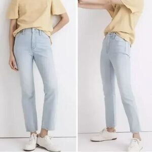 NEW Madewell Slim Demi-Boot Jeans in Bellmeade Wash, AN327,‎ size 31